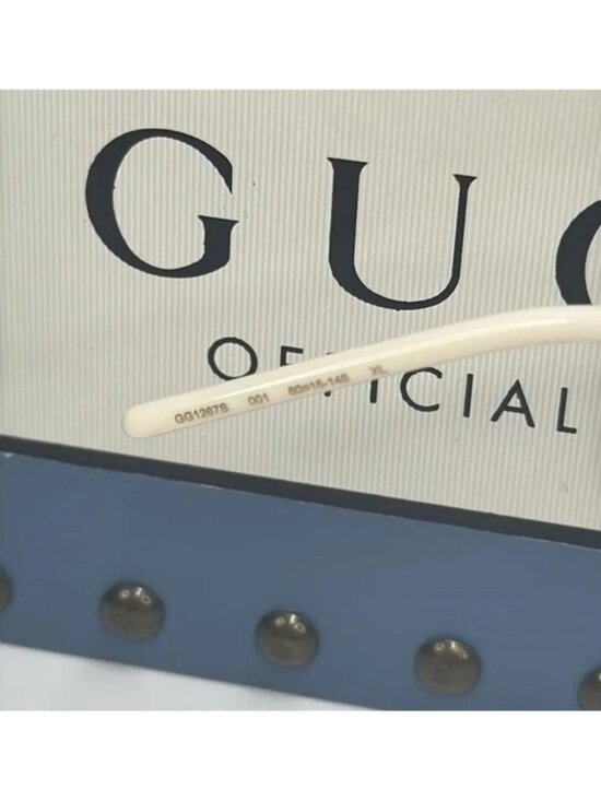 ?- New Authentic Gucci Grey Butterfly Ladies Sunglasses GG1267SA 001 60 main image 7